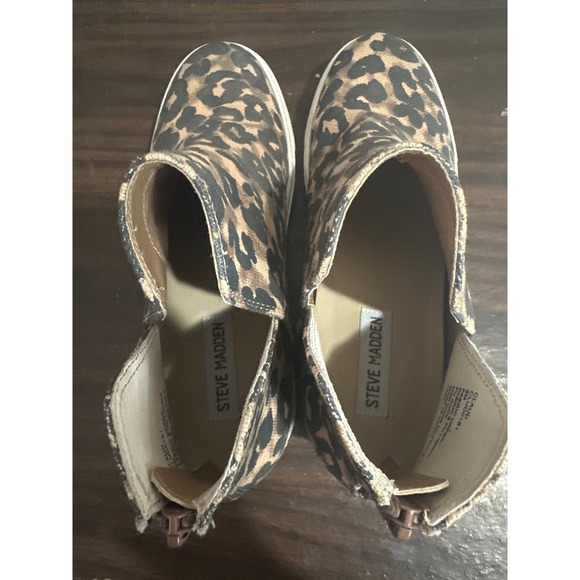 Women’s Steve Madden Claud Wedge Fabric Shoes Size 9M - Picture 5 of 6